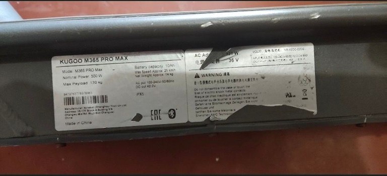 Kugoo m365 pro max Код:null. Зображення 5
