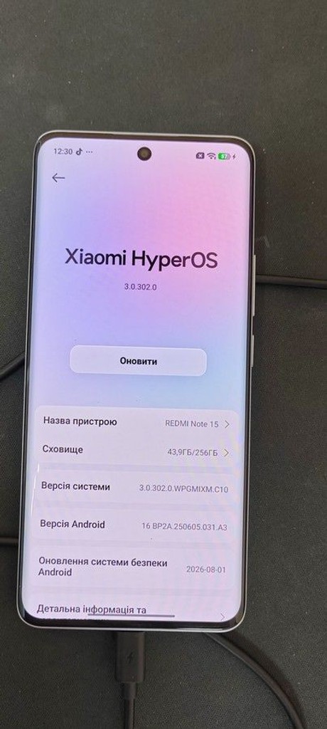 Оголошення Xiaomi Redmi Note 15 4G 8/256GB Black Б/У