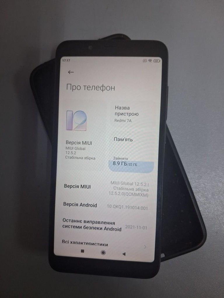 Xiaomi Redmi 7a 2/32GB Black Код:01-201166818. Изображение 7