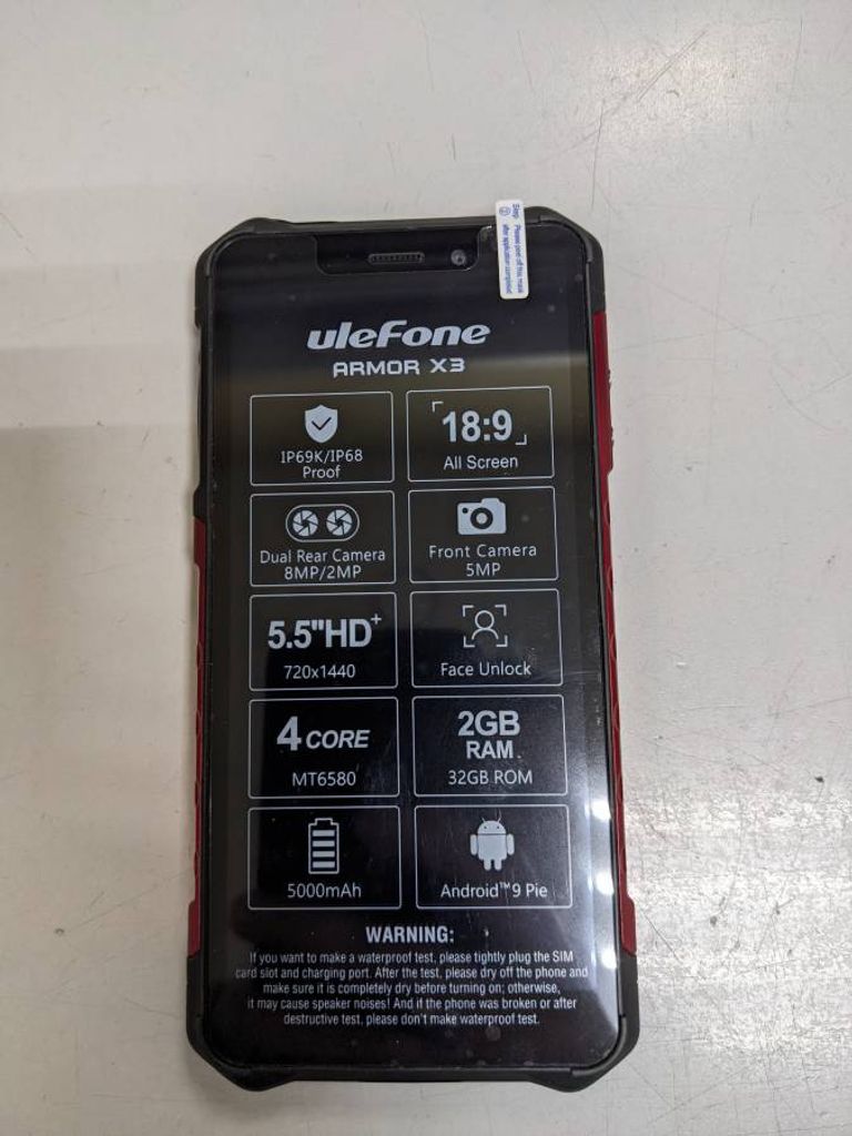 Дешево Ulefone armor x3 2/32gb з ломбарду
