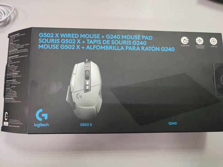 Logitech G502 X Plus White (910-006171)