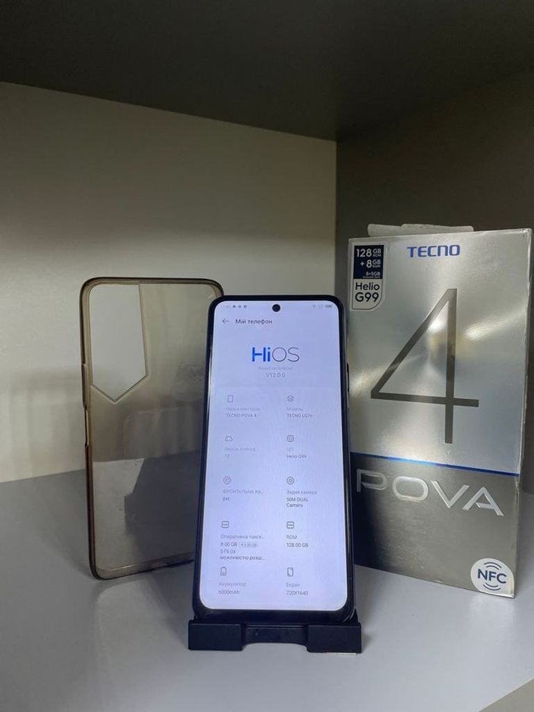 Купити Tecno pova-4 lg7n 8/128gb Б/У