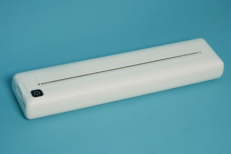 Объявление Портативний термопринтер на папері формату A4 Bluetooth-сумісний Portable Thermal Printer Білий. Новий.  Б/У