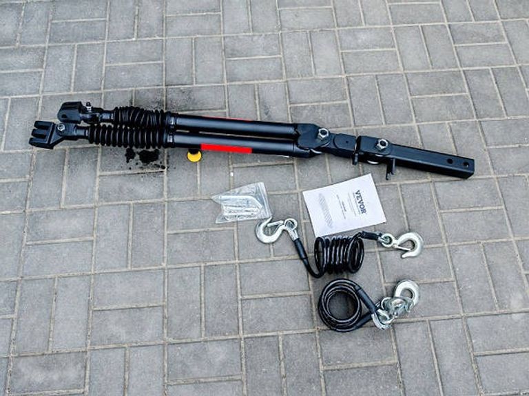 Объявление Буксир для Фаркопа. VEVOR Кріплення бампера Фаркоп 4535 кг. Із телескопічною штангою, підходить для з’єднувача 50,8 мм з тросами Б/У