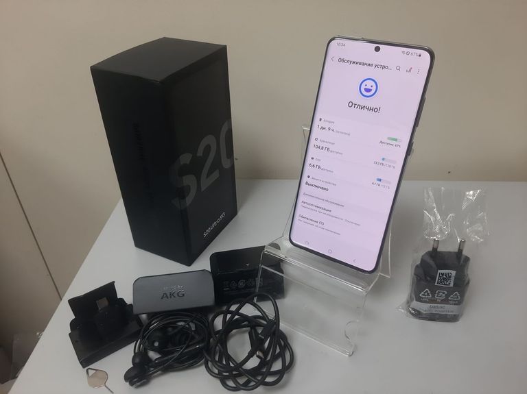 Объявление Samsung Galaxy S20 Ultra 5G SM-G988B 12/128GB Gray Б/У
