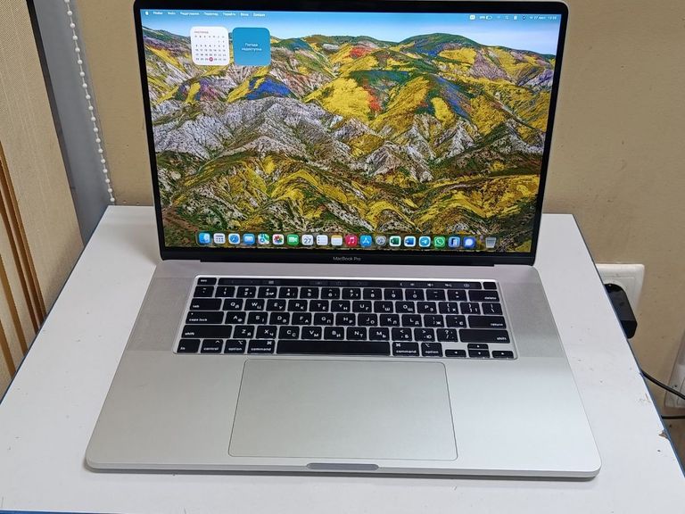Оголошення Apple macbook pro 16" 2019 a2141 core i9 2,4ghz/ram64gb/ssd1tb/amd radeon pro 5500m 8gb Б/У