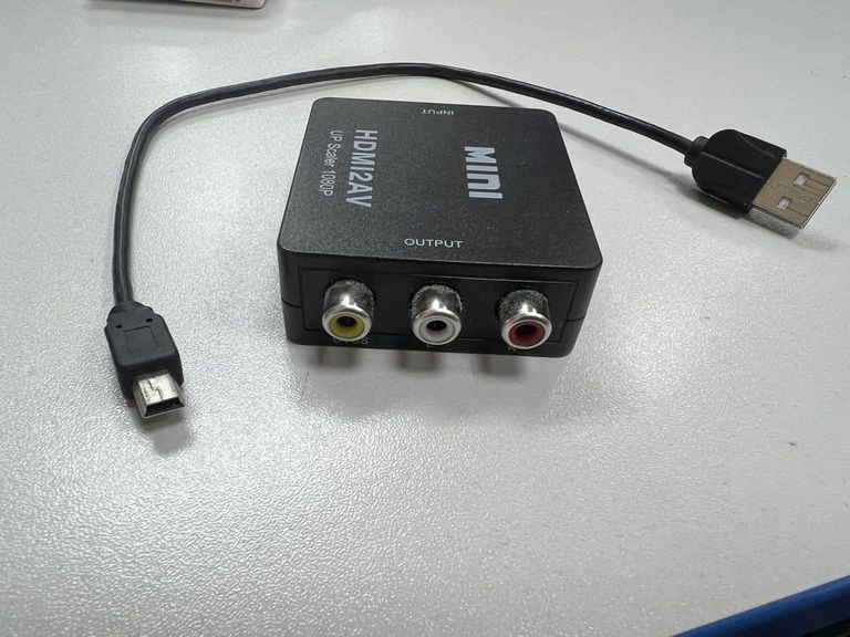 Объявление Без Виробника hdmi2av upscaler 1080p Б/У