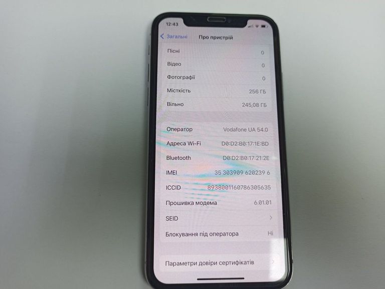 Apple iphone x 256gb Код:01-200812729. Изображение 6