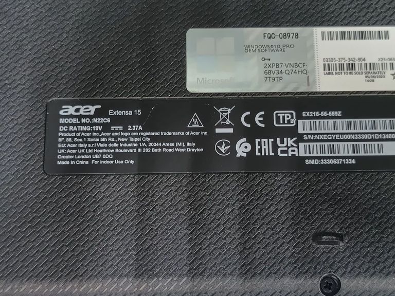 Acer 15/core i5-1235u ddr5/16gb ddr4/hdd *відсутній/ssd 512 gb/*інтегрована Код:01-200814622. Изображение 5