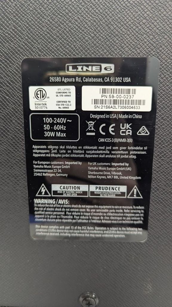 Розпродаж Line 6 spider v 20 mkii, продавець Техноскарб