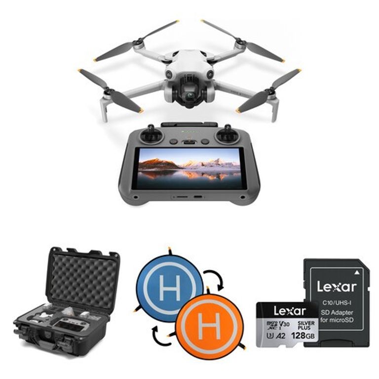 Купить DJI Mini 4 Pro Drone with RC 2 & Travel Case Kit Б/У