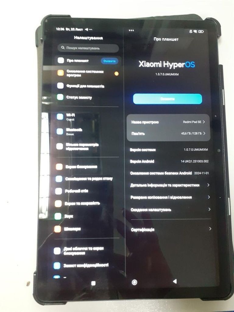 Объявление Xiaomi redmi pad se 4/128gb Б/У
