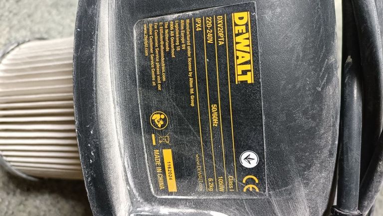 Купить Dewalt DXV20PTA Б/У