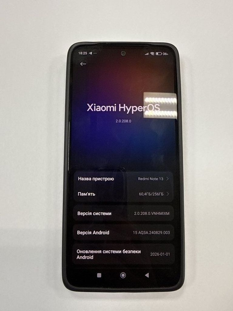 Объявление Xiaomi redmi note 13 4g 8/256gb Б/У