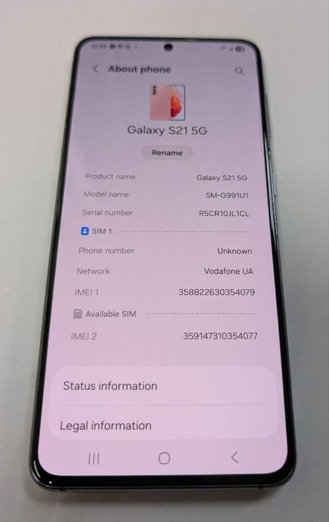 Купити Samsung galaxy s21 5g sm-g991u1 8/128gb Б/У
