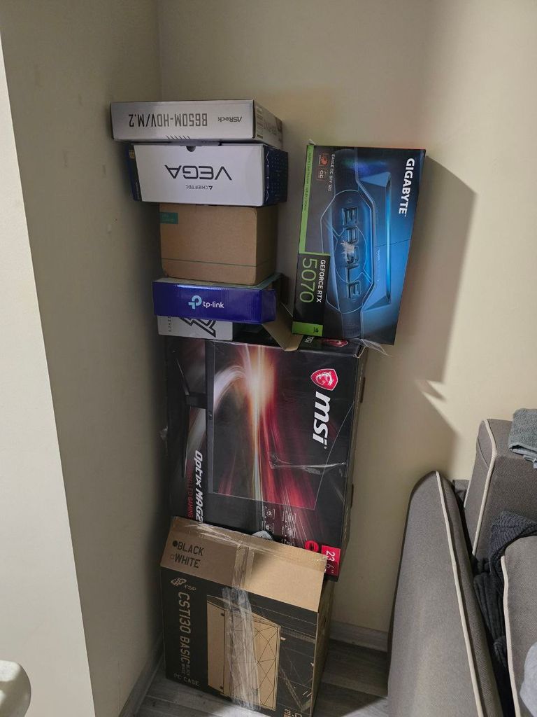 Игровой ПК RTX 5070/ Ryzen 5 7500F/ 32GB DDR5/ 1TB SSD/ На гарантии Код:null. Зображення 6