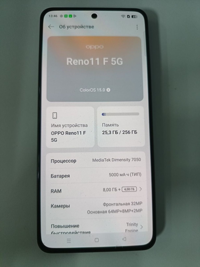 Oppo reno11 f 5g 8/256gb Код:01-200930435. Изображение 5