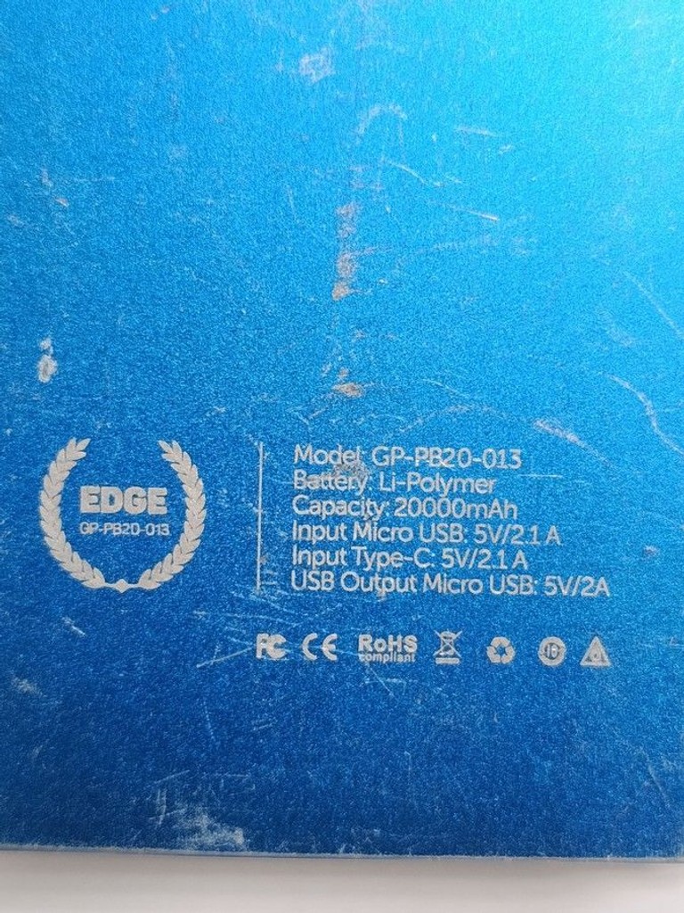 Дешево Gelius pro edge gp-pb20-013 20000mah з ломбарду
