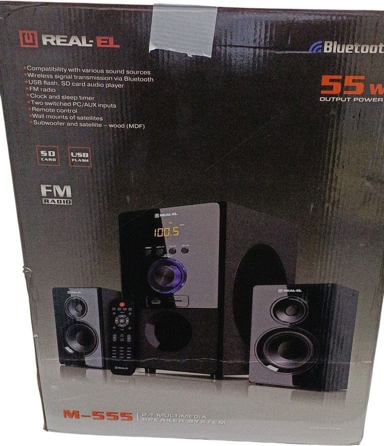 Купить Real-el M-555 Black Б/У
