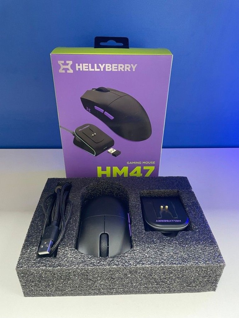 Объявление Hator Hellyberry HM47 PRO Wireless Black-Violet Б/У