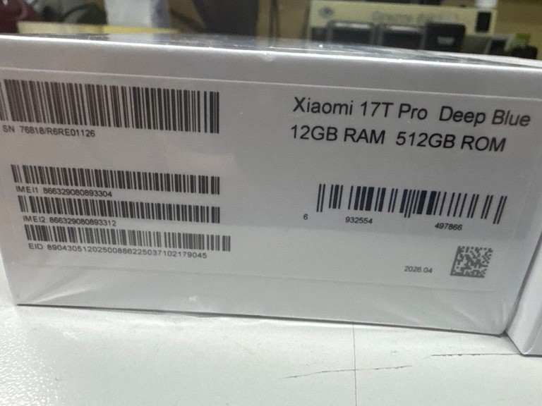 Купити Xiaomi 17T Pro 12/512GB Black Б/У