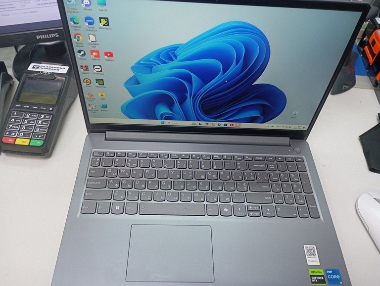 Дешево Lenovo 15/core i5-12450hx ddr5/16gb ddr5/ssd 512 gb/geforce rtx2050 4gb з ломбарду