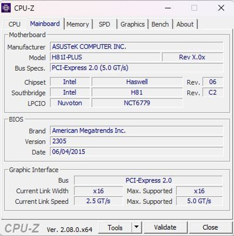 H81I PLUS ASUS i7 4770 GeForce GTX 1650 Код:null. Зображення 8