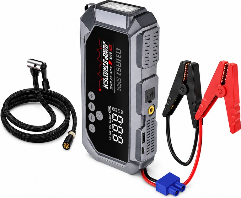 K3 + компресор 150 PSI Power Bank LED-ліхтар Код:null. Изображение 9