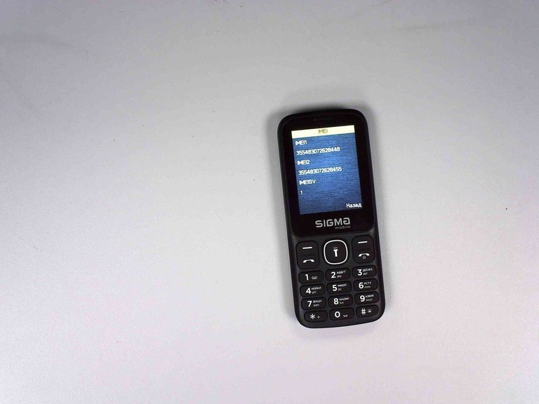 Объявление Sigma mobile X-style 242 LUCKY Black Б/У