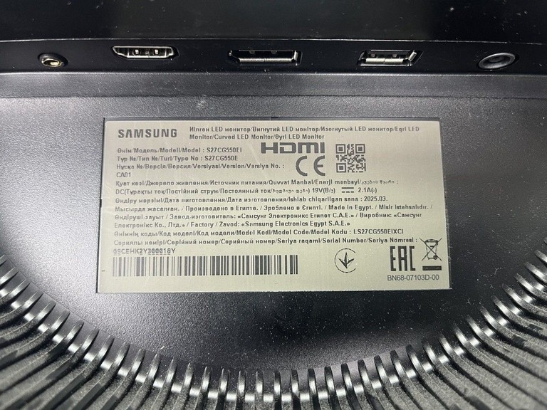 Samsung odyssey g5 ls27cg550 Код:01-201140191. Зображення 8
