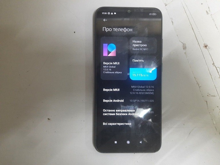 Оголошення Xiaomi redmi 9c nfc 2/32gb Б/У