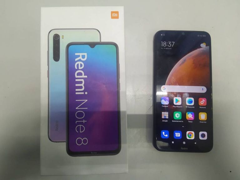 Купити Xiaomi Redmi Note 8 3/32GB Blue Б/У