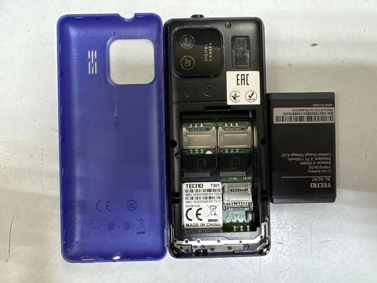 Объявление Tecno t301 Б/У
