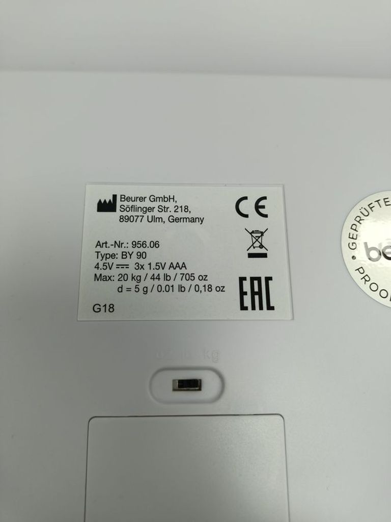 Купити Beurer BY 90 Б/У
