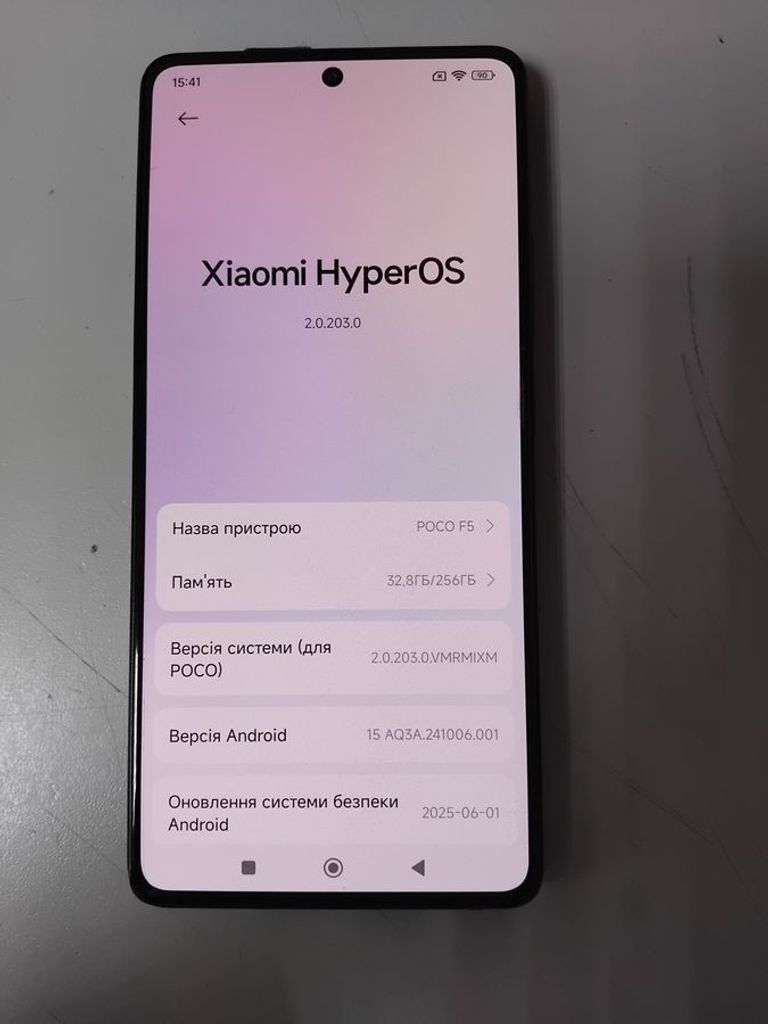 Купити Xiaomi Poco F5 12/256GB Blue Б/У