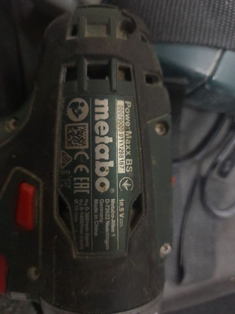 Оголошення Metabo powermaxx bs 2акб зп Б/У