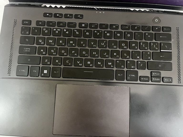 Объявление Asus екр16"240гц 2560х1600/core i7-12700h ddr5/16gb ddr5/ssd 512 gb/geforce rtx4070 8gb Б/У