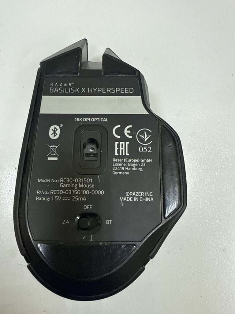 Объявление Razer basilisk x hyperspeed rc01-03150100 Б/У