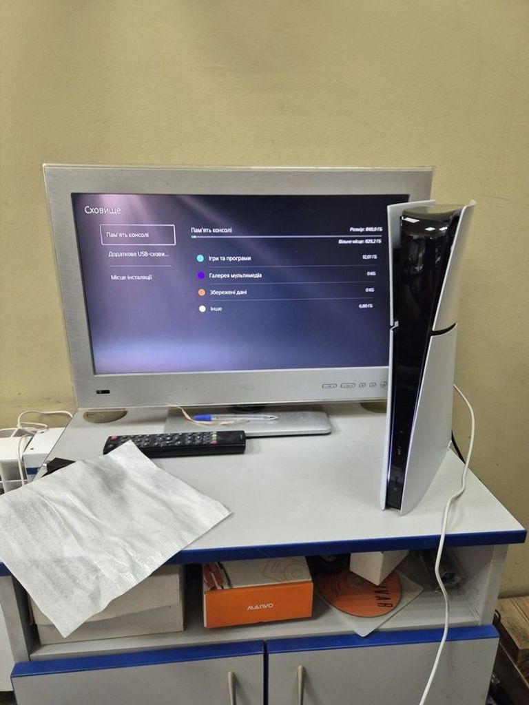 Оголошення Sony PlayStation 5 Slim Digital Edition 1TB Б/У