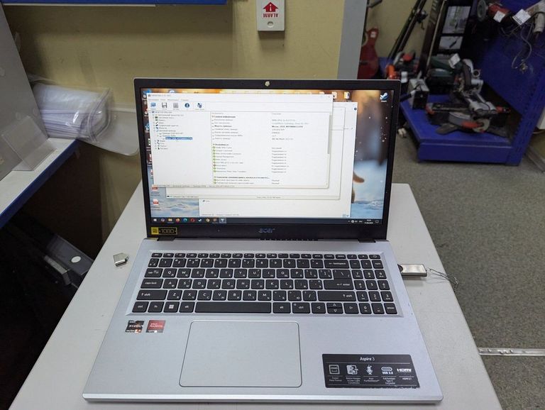 Купить Acer 15/ryzen 5 7520u ddr5/8gb ddr5/hdd *відсутній/ssd 512 gb/*інтегрована Б/У