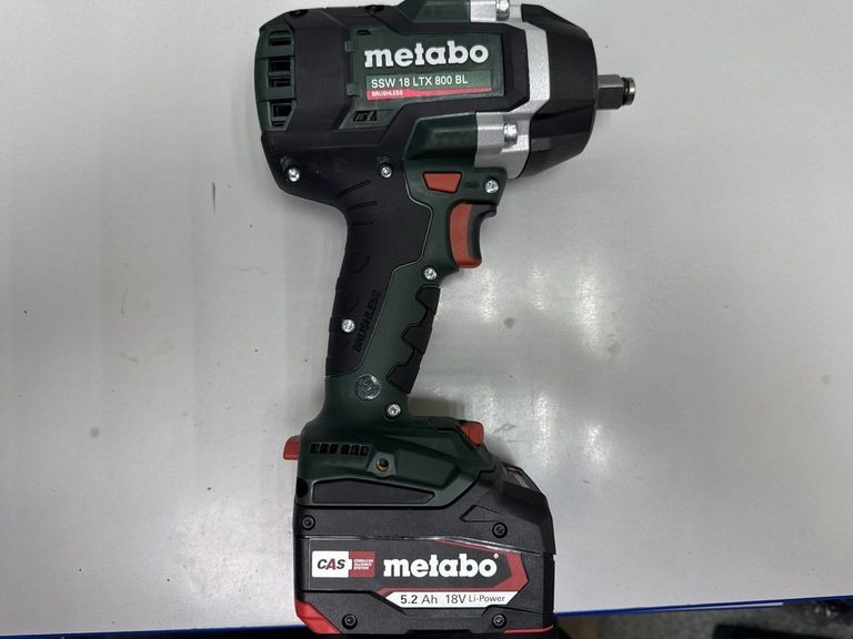 Оголошення Metabo ssw 18 ltx 800 bl + metabox Б/У