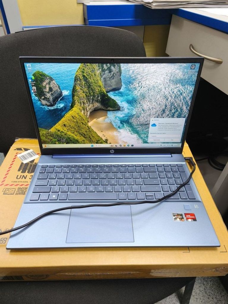 Распродажа Hp 15/ryzen 5 5500u ddr4/16gb ddr4/hdd *відсутній/ssd 512 gb/*інтегрована, продавец Техноскарб