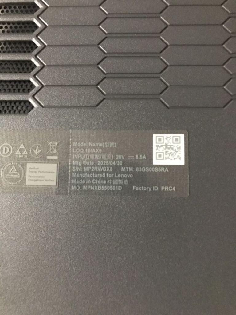 Lenovo 15/core i5-12450hx ddr5/24gb ddr5/hdd *відсутній/ssd 500 gb/geforce rtx4050 6gb Код:01-200789214. Изображение 5