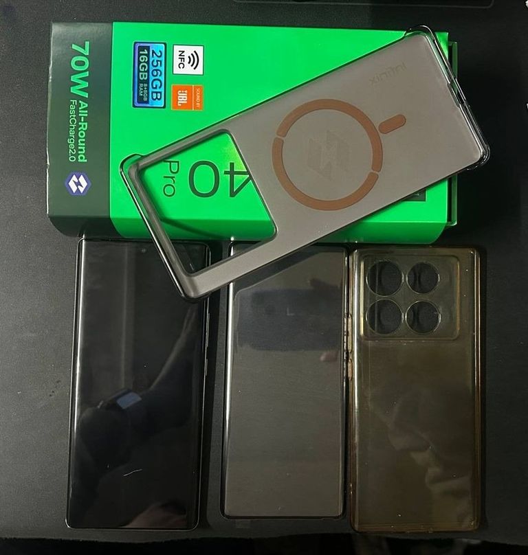 Infinix Note 40 Pro 8/256GB Obsidian Black Код:01-200796070. Зображення 5