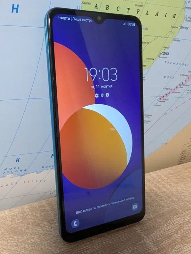Купити Samsung Galaxy M12 4/64GB Light Blue (SM-M127FLBV) Б/У