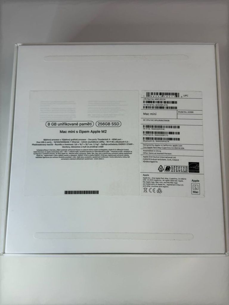 Apple mac mini a2686 mmfj3 m2/8core/ram 8gb/ssd256gb Код:01-200600531. Изображение 10