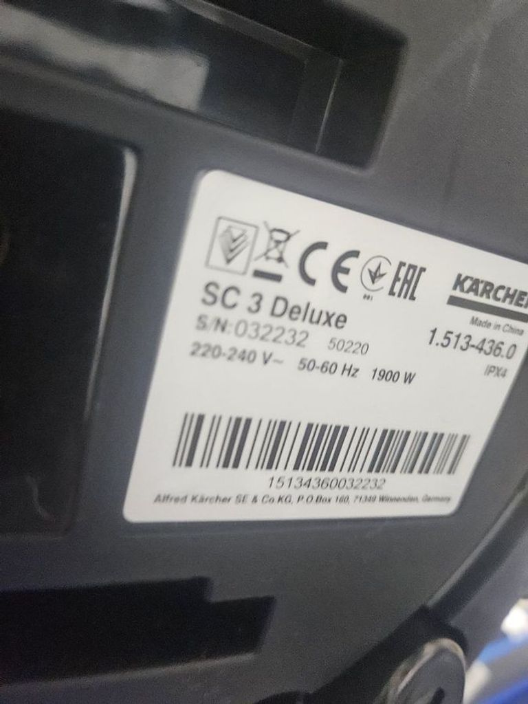 Karcher sc 3 deluxe Код:01-200815843. Изображение 5