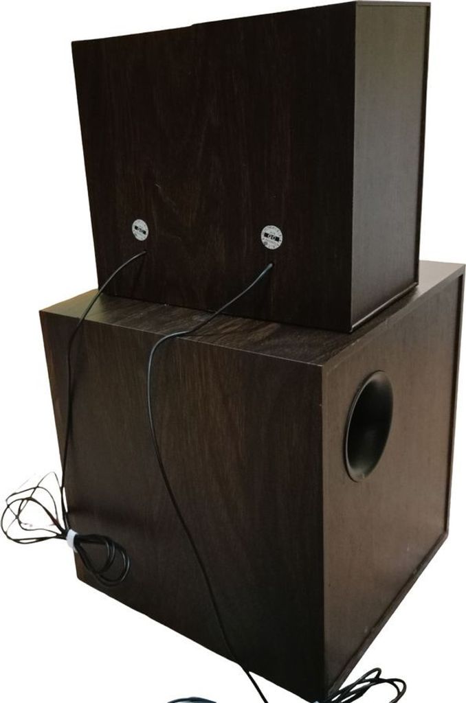 Объявление Trust Vigor 2.1 Subwoofer Speaker Set Brown (20244) Б/У