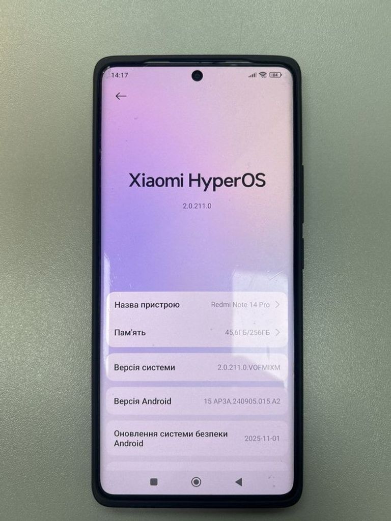 Купити Xiaomi redmi note 14 pro 12/256gb Б/У