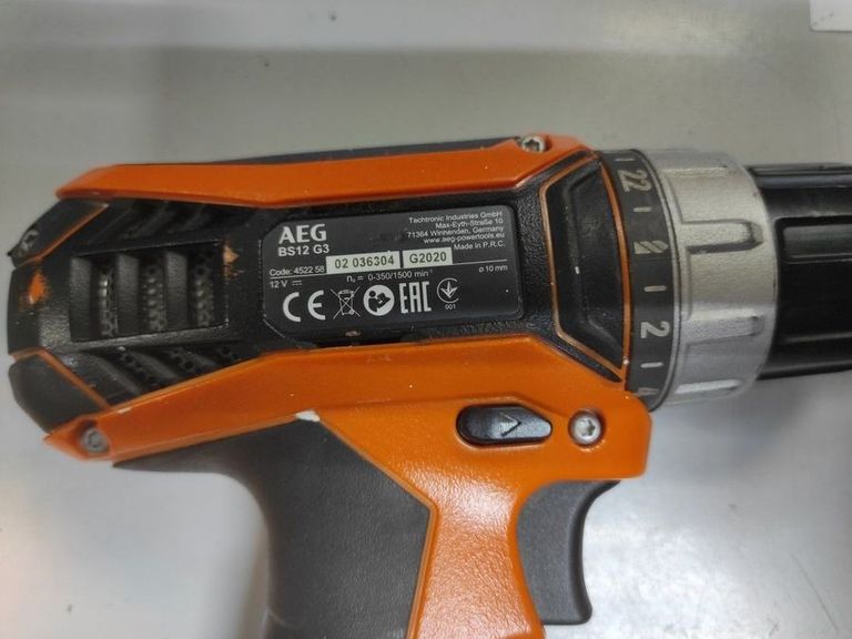 Оголошення Aeg bs 12 g3 li-152c Б/У